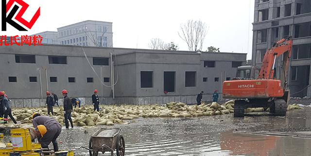 杭州市蕭山區融科東南海回填陶粒